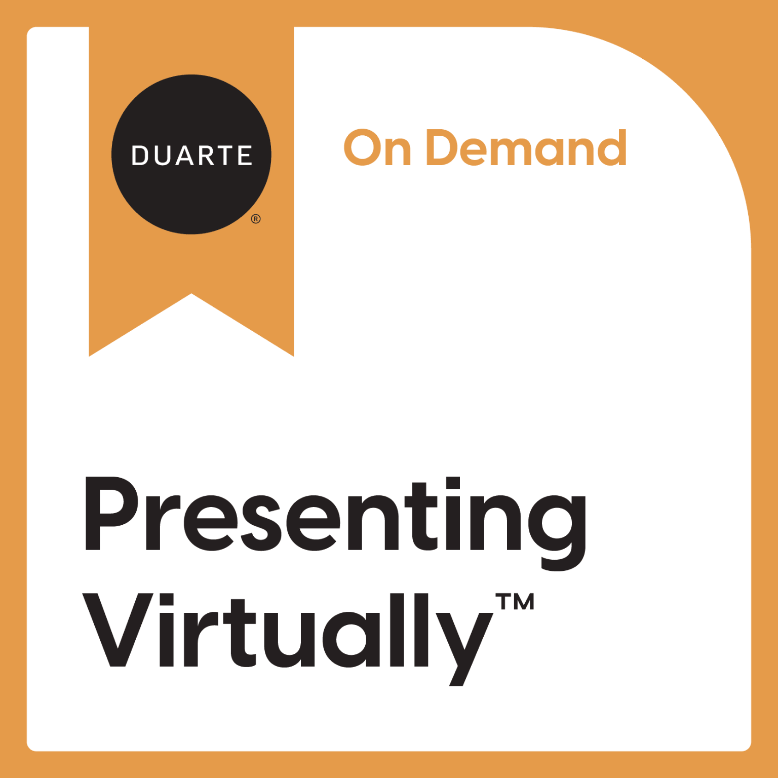 Presenting Virtually™ badge