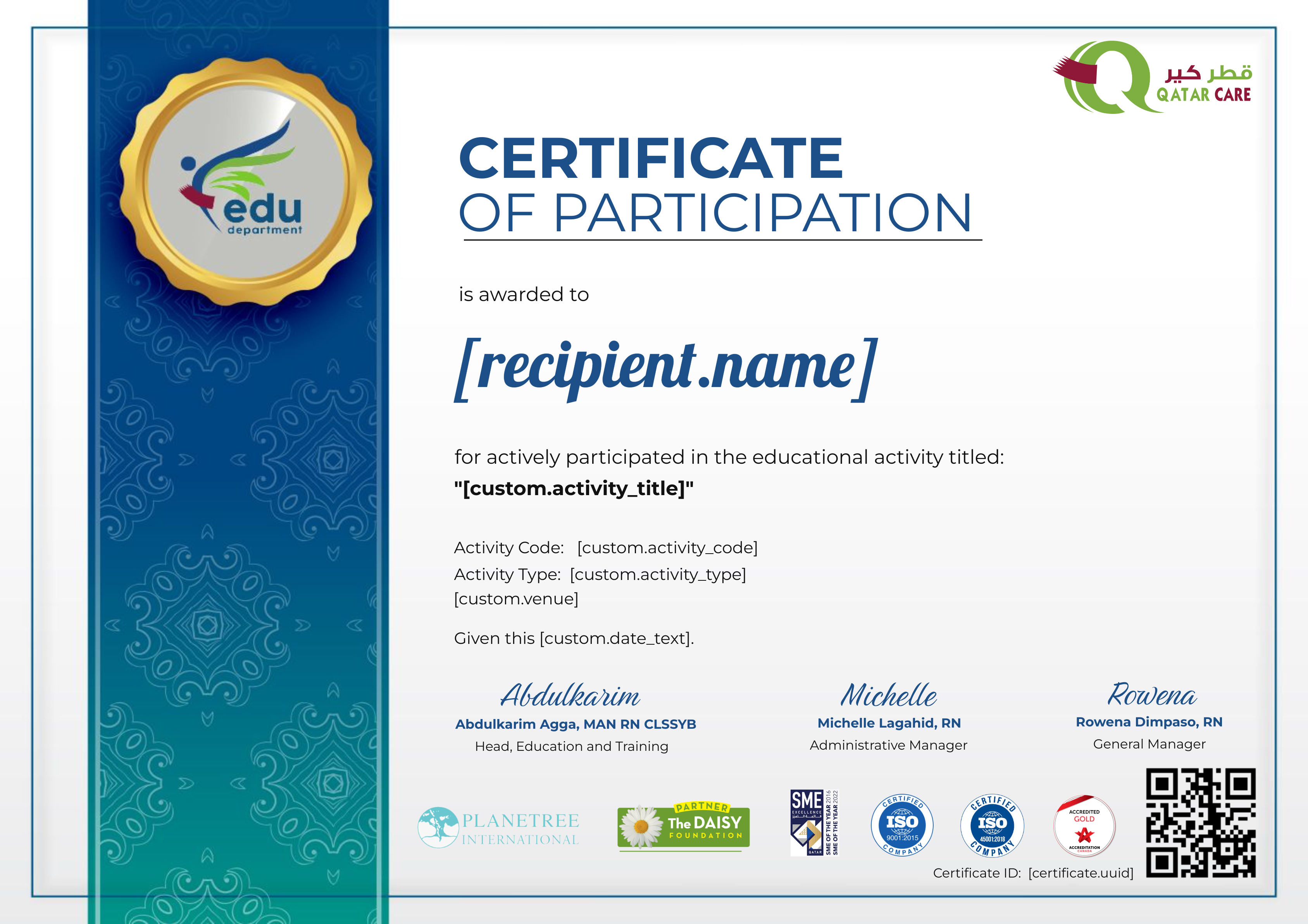 Palliative Care in Home Health Nursing certificate