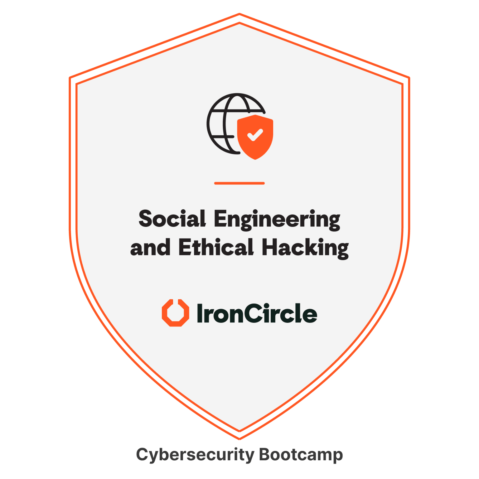 Social Engineering and Ethical Hacking badge