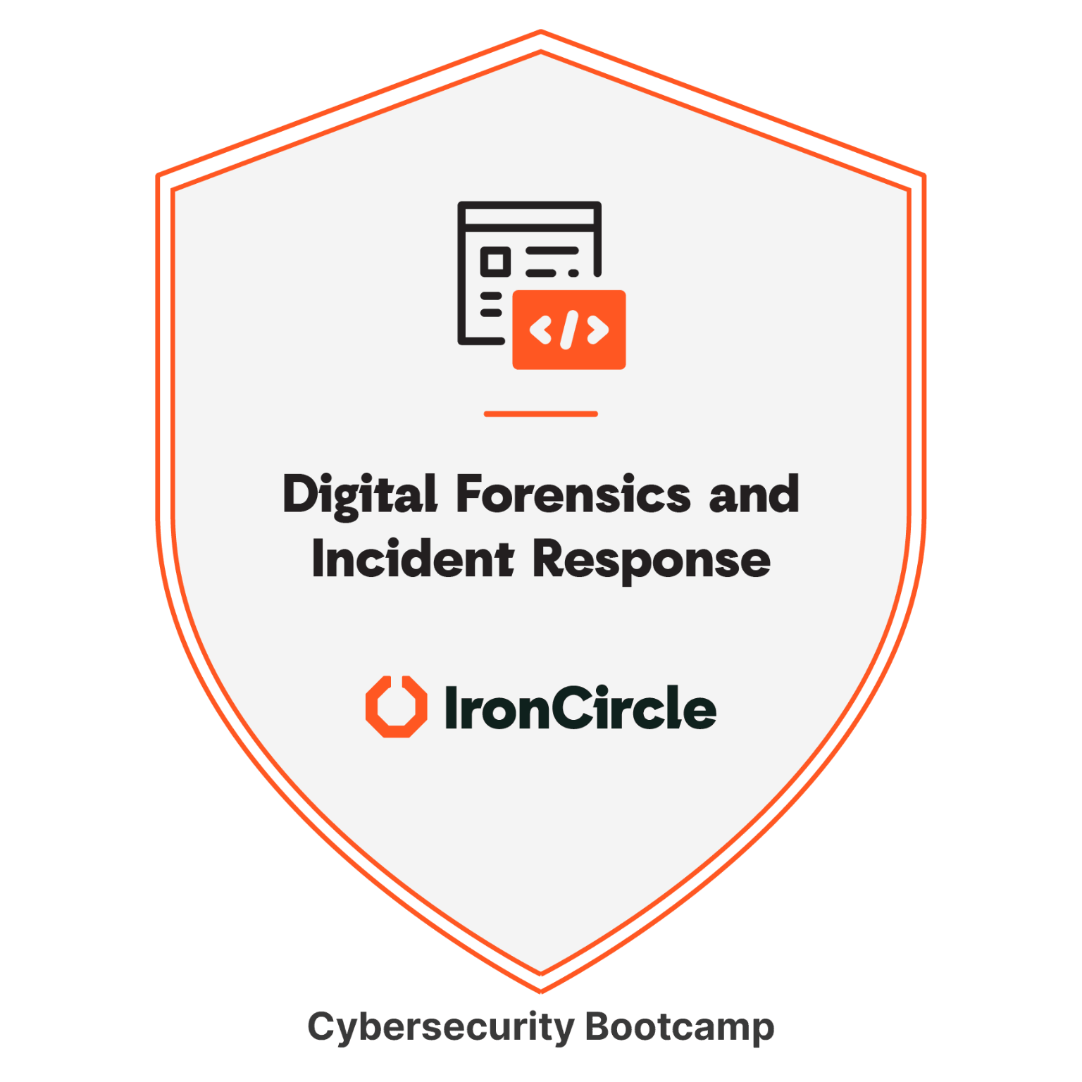 Digital Forensics and Incident Response badge