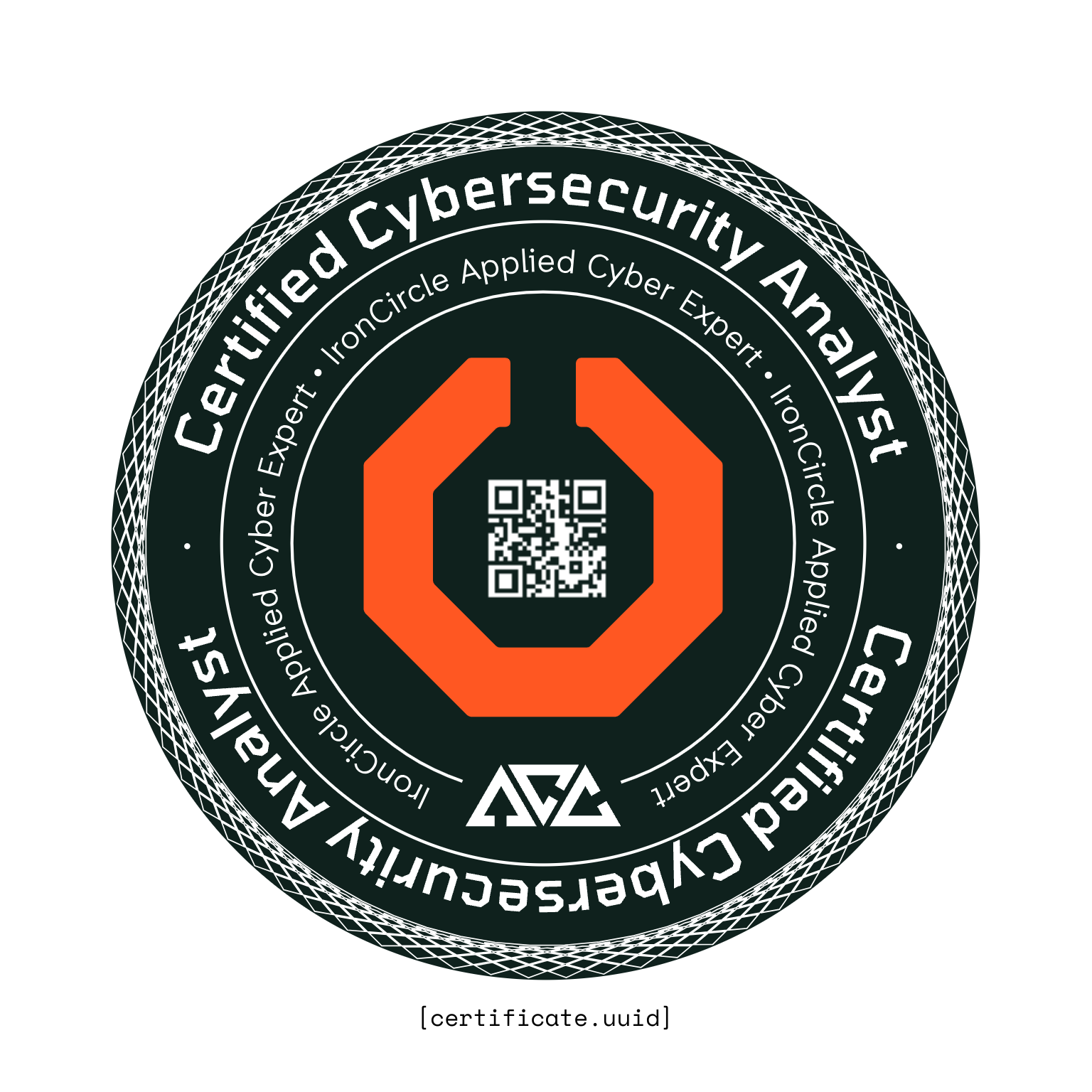 Certified Cybersecurity Analyst badge