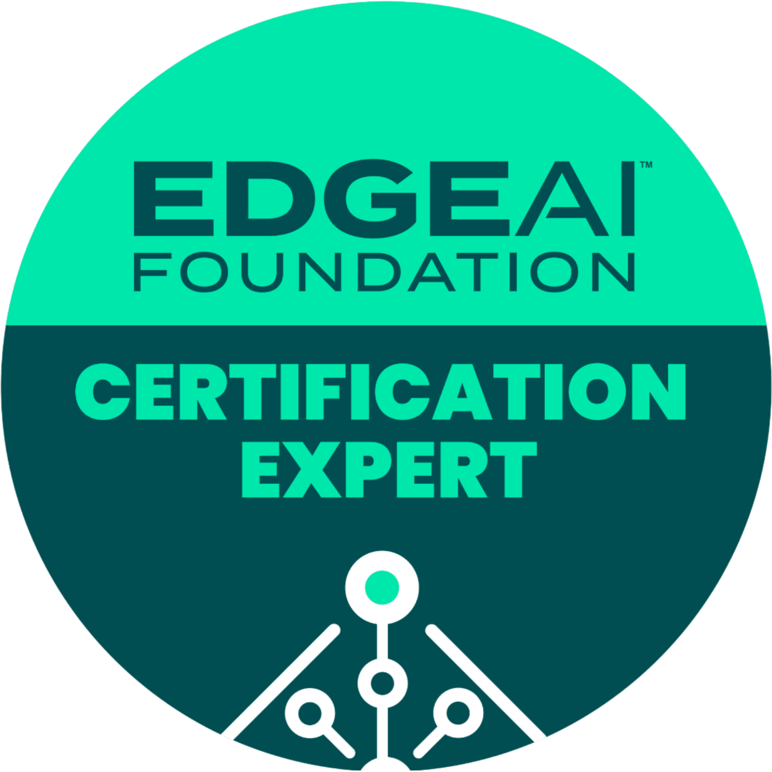 EDGE AI FOUNDATION Expert Badge badge