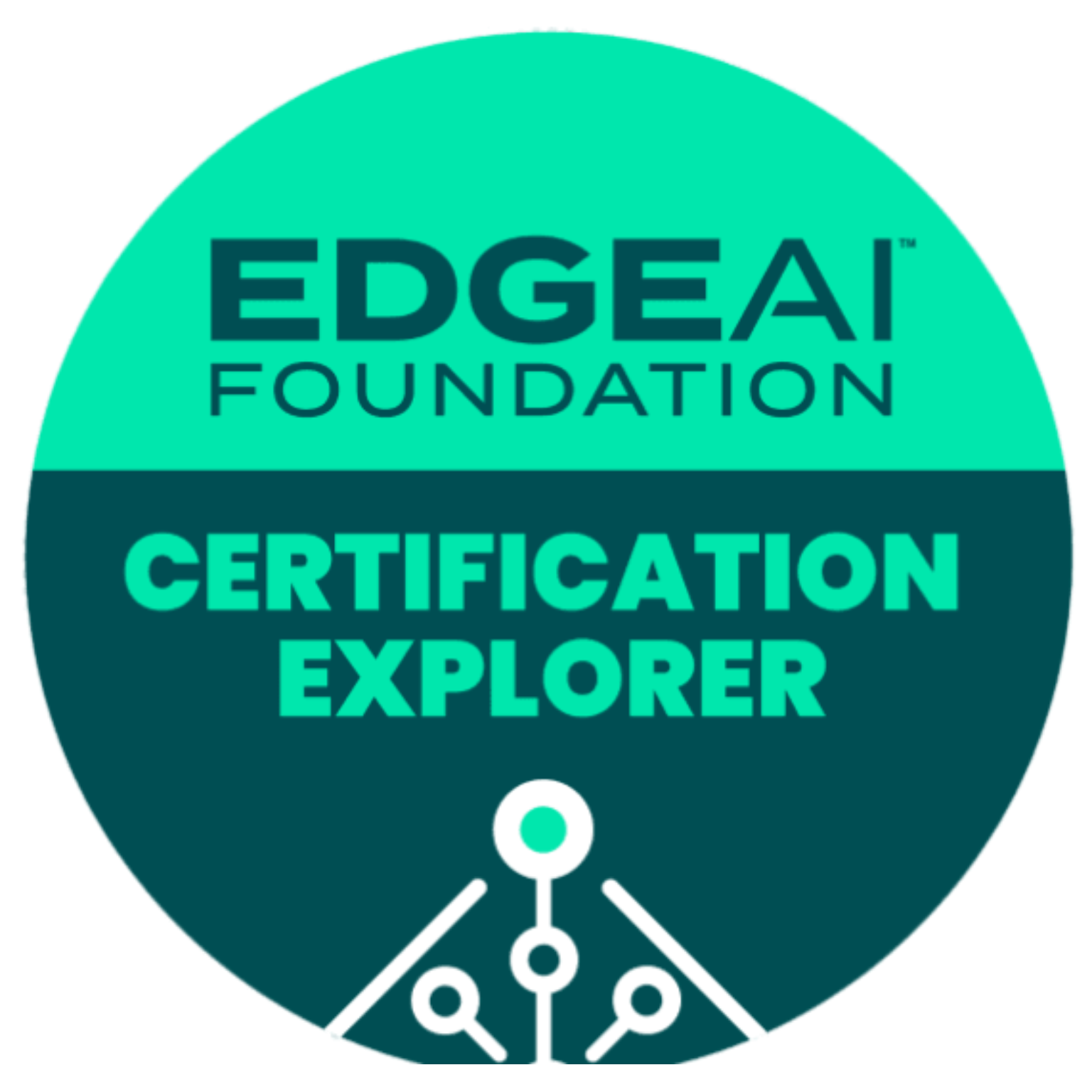 EDGE AI FOUNDATION Explorer Badge badge