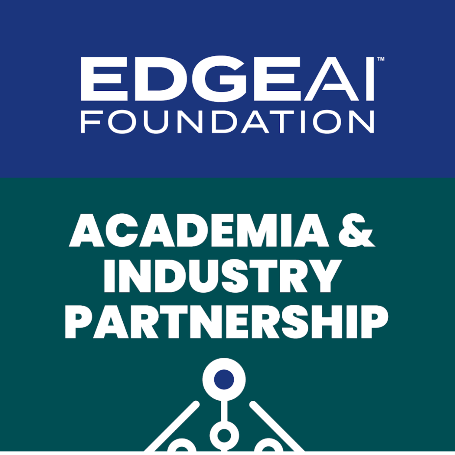 EDGE AI FOUNDATION Academia & Industry Partnership Badge badge