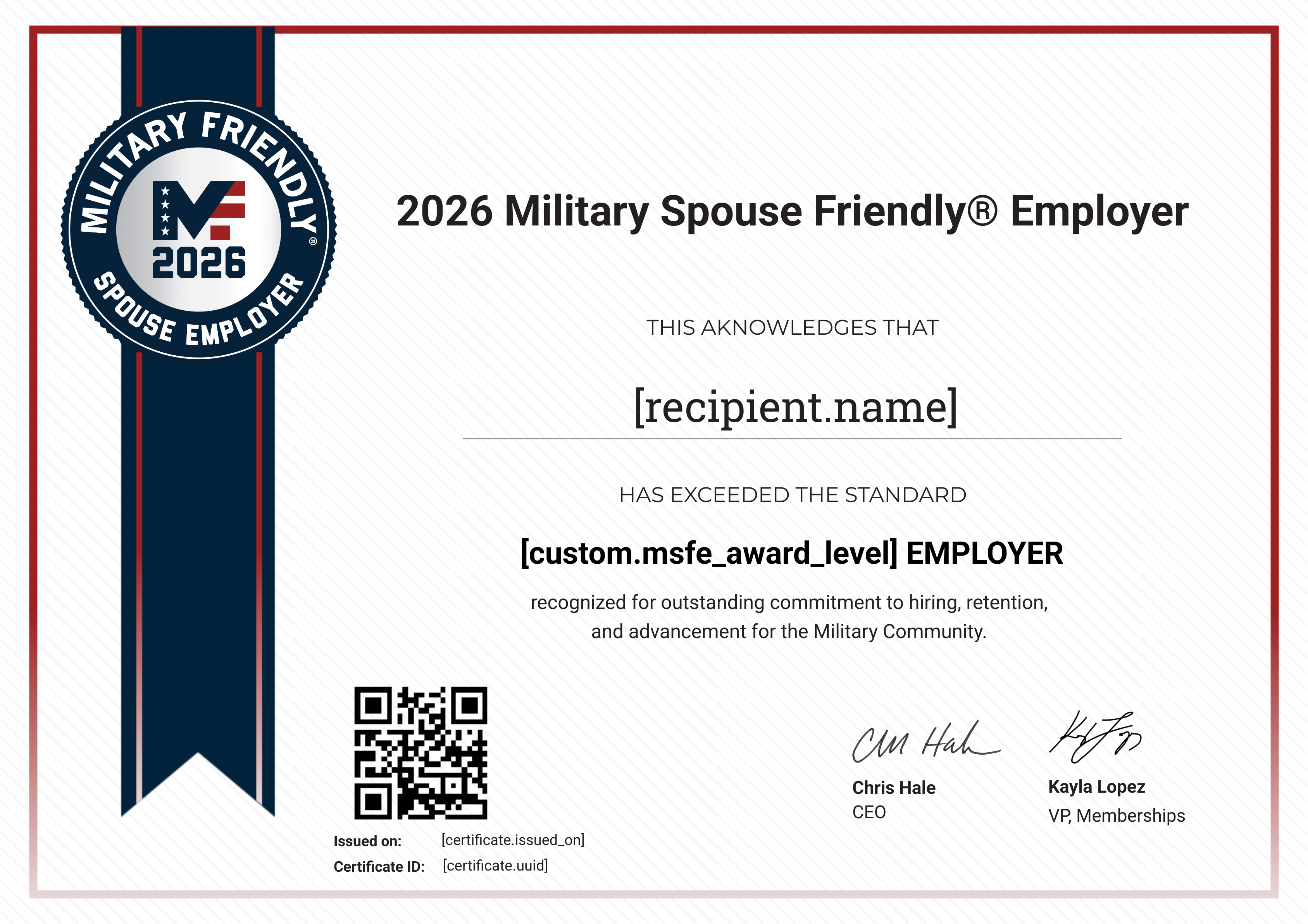 2026 MSFE Top Ten- Basic Member Access certificate