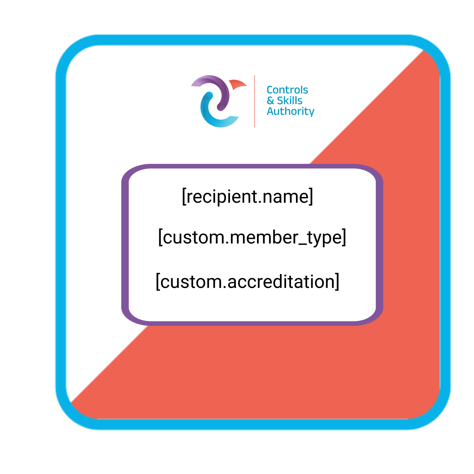 Associate/Grad/Appr Accreditation badge